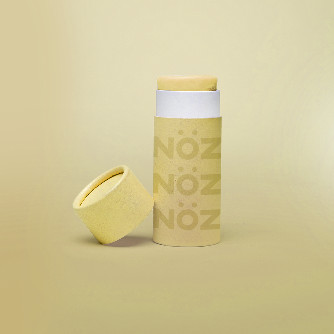  Stick of yellow noz sunscreen without cap